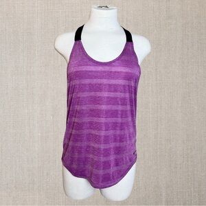 Nike Dri-Fit Open Back Loose Tank Striped